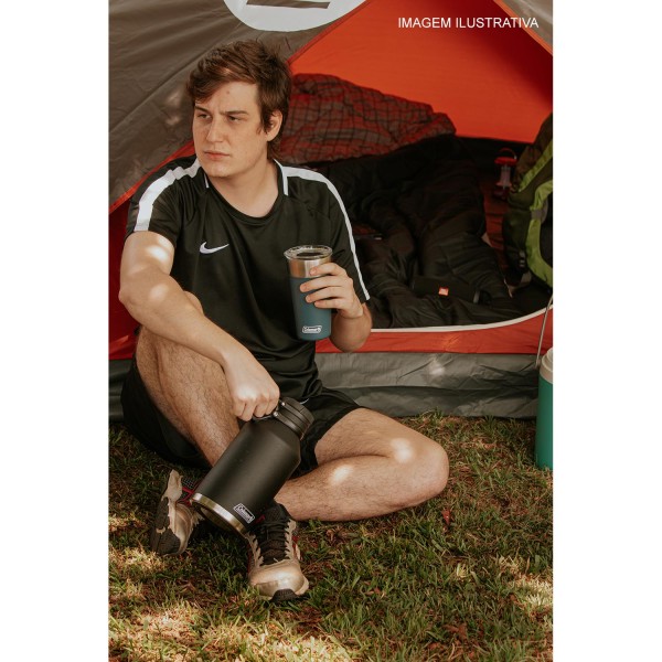 Encontraproduto.com.br - Growler Térmico Coleman Preto 1,9 Litros
