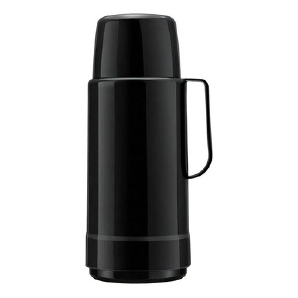 Encontraproduto.com.br - Garrafa Térmica GLT Rolha 500ml Preto Invicta