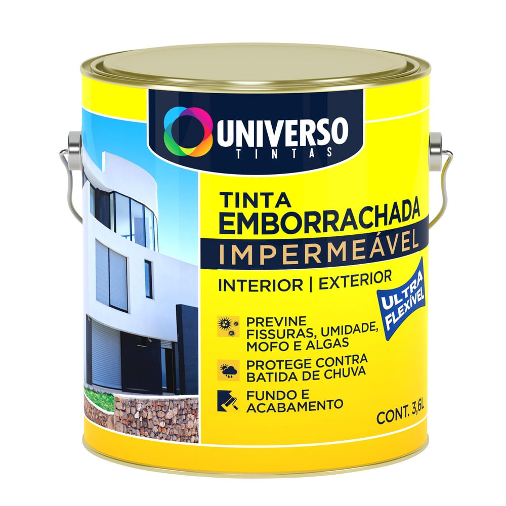 Tinta Emborrachada Galão 3,6 Litros Elefante Universo