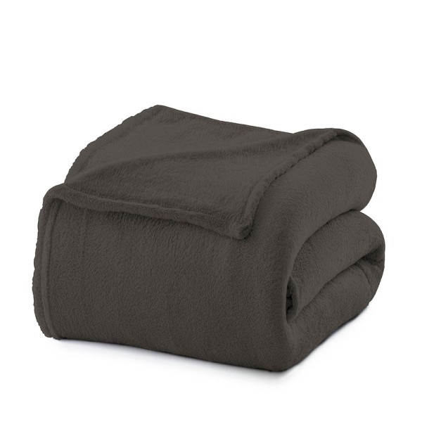 Encontraproduto.com.br - Cobertor Microfibra Liso 180g Queen 220x240 - Camesa