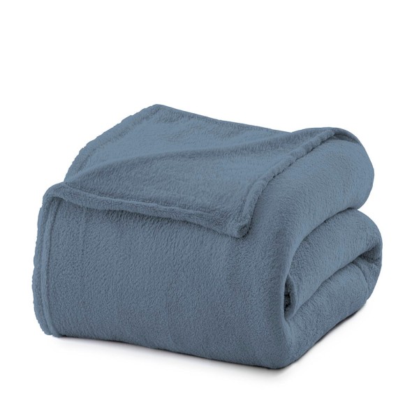 Encontraproduto.com.br - Cobertor Microfibra Liso 180g Queen 220x240 - Camesa