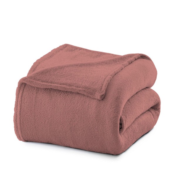 Encontraproduto.com.br - Cobertor Microfibra Liso 180g Queen 220x240 - Camesa