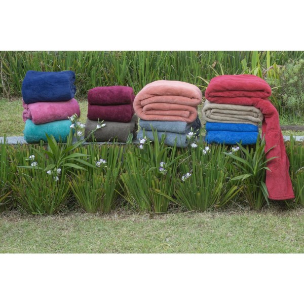 Encontraproduto.com.br - Manta Casal Outlet Lisa Sortida 180 x 200 Camesa