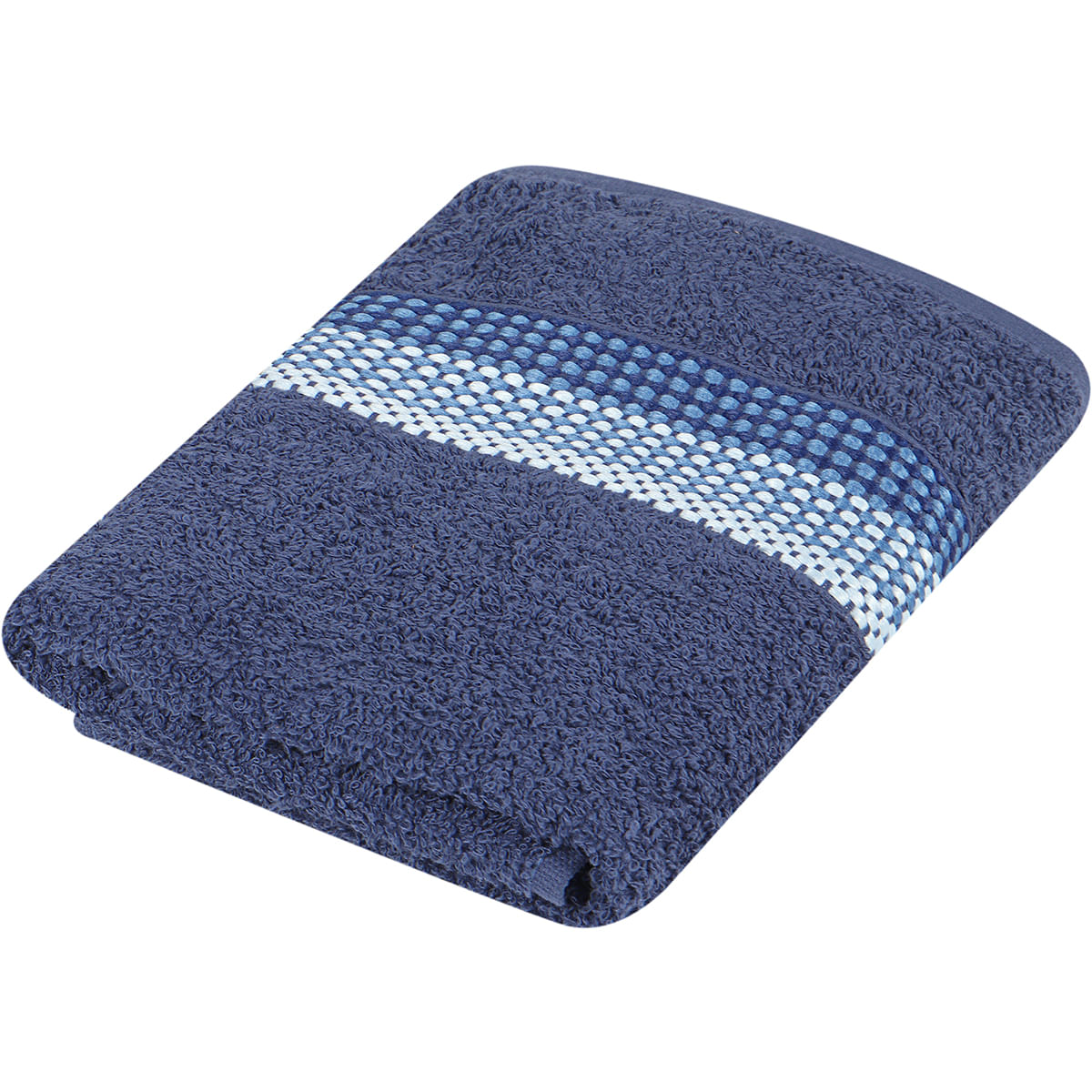 Encontraproduto.com.br - Toalha de Rosto Vênus Azul Marinho 45X70CM Camesa