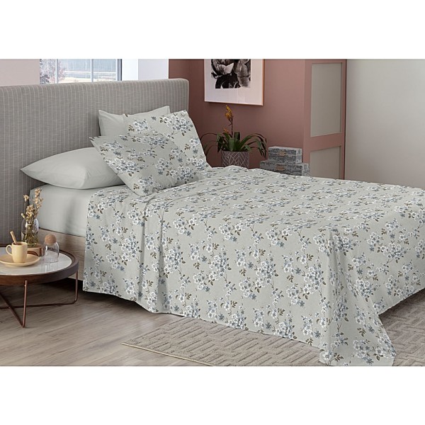 Encontraproduto.com.br - Jogo De Cama Super Cotton Duplo Solteiro 3 Peças Sortido Camesa