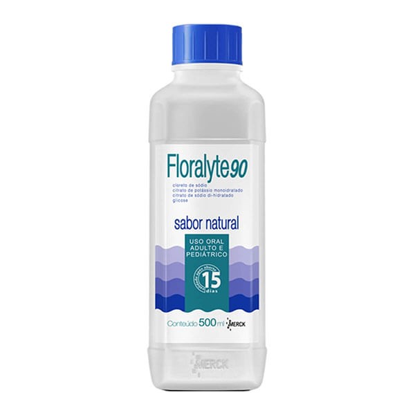Floralyte 90 Solução Oral Sabor Natural 500ml - Floralyte