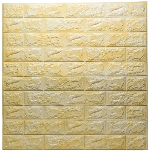 Painel 3D Adesivo PU Tijolo 80x70