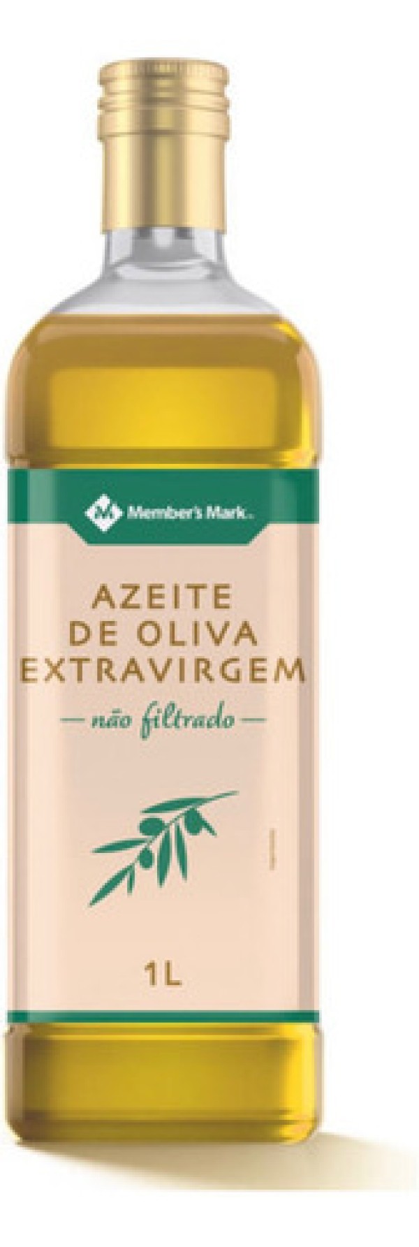 Azeite de Oliva Extravirgem Não Filtrado Members Mark 1l