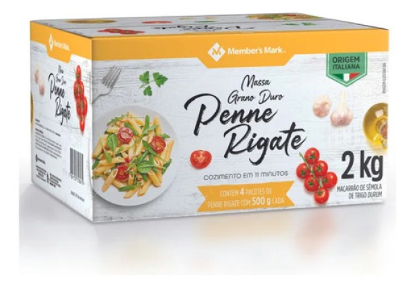 Encontraproduto.com.br - Macarrão Massa Grano Duro Member´s Mark 2kg Diversos