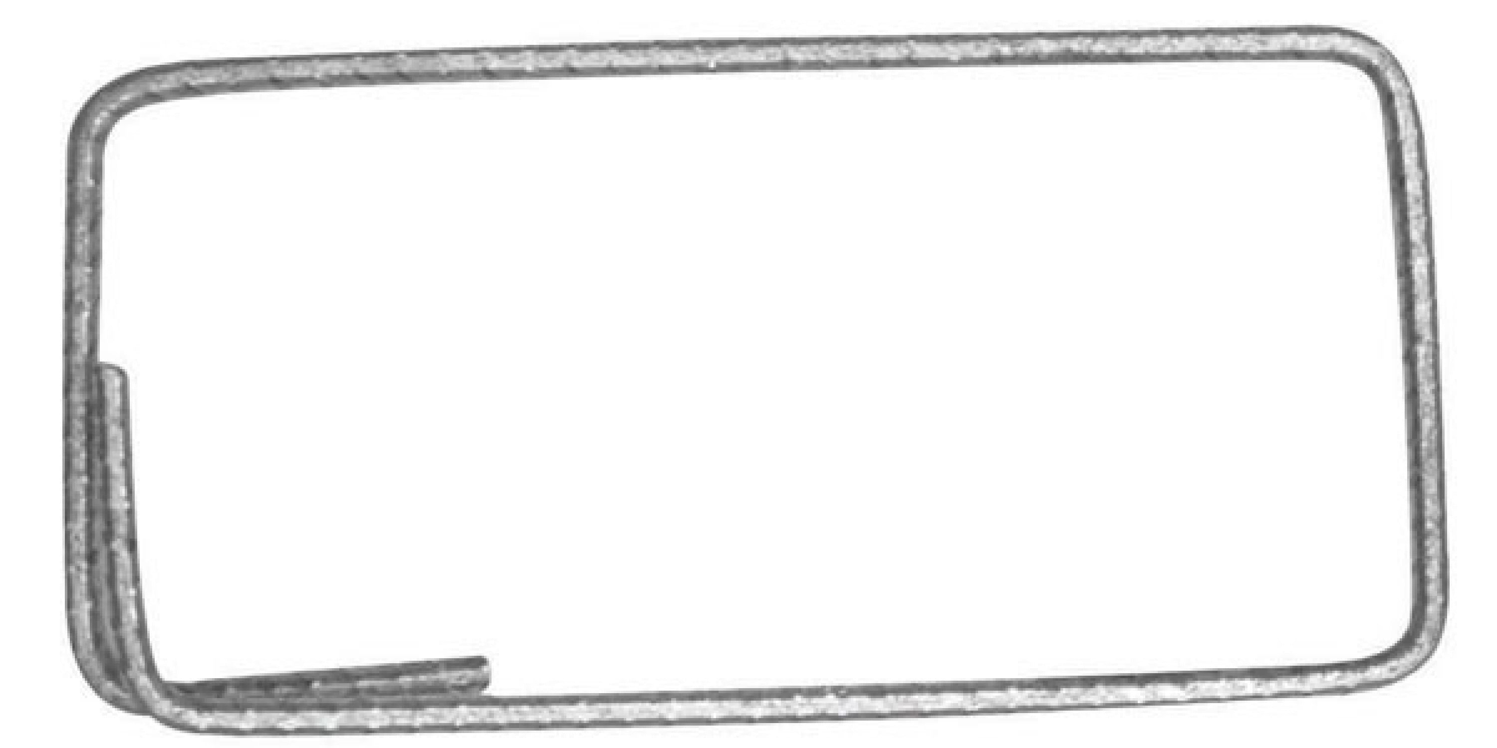 Estribo Ferro Nervurado 4,2mm 7x12cm