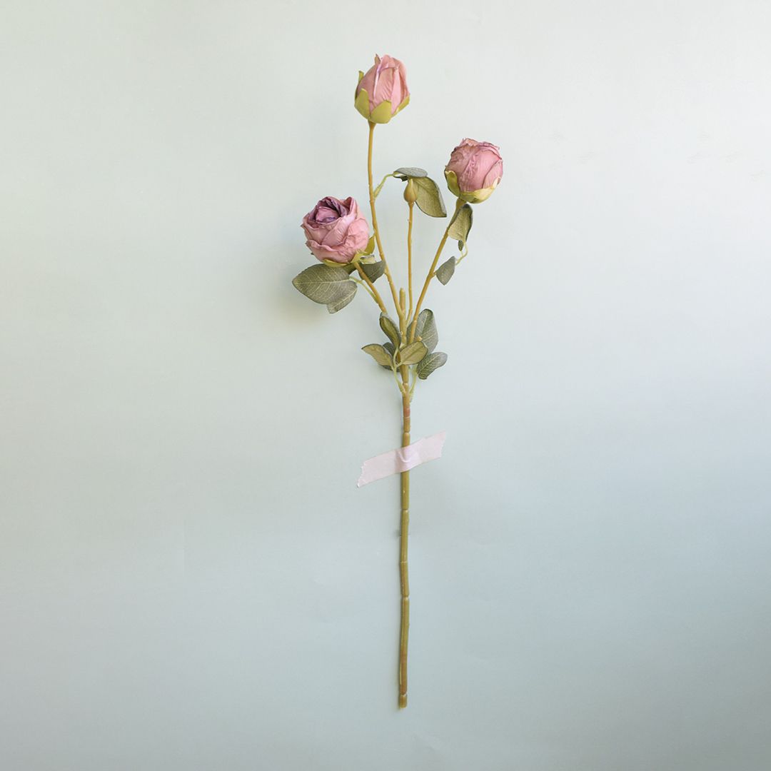 Encontraproduto.com.br - Flor Artificial Haste de Rosa Outonada Artificial | Formosinha