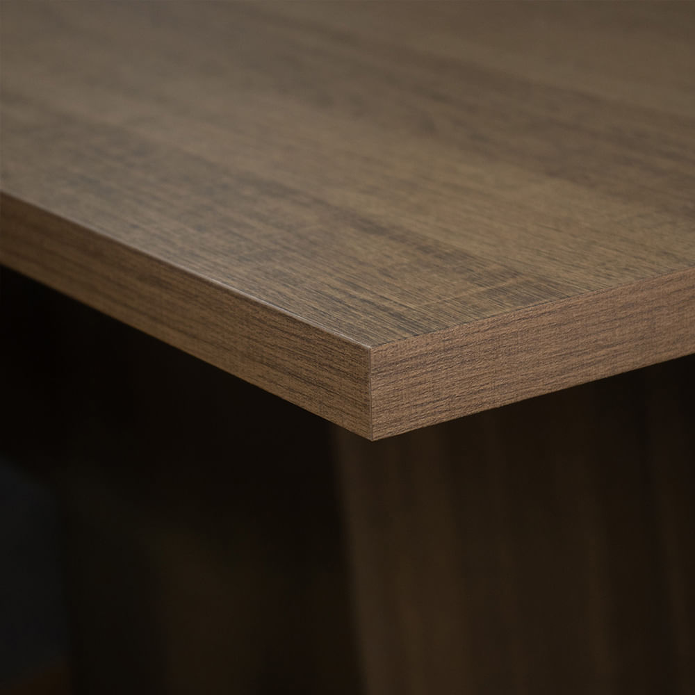 Encontraproduto.com.br - Conjunto Sala de Jantar Mesa Tampo de Madeira 6 Cadeiras Rustic/Oxford Renata Madesa