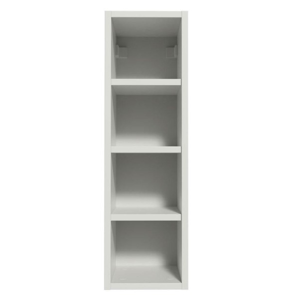 Encontraproduto.com.br - Adega Madesa Acordes Glamy 100% Mdf 20 Cm - Branco