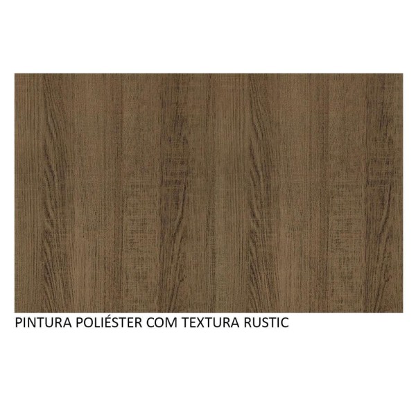 Encontraproduto.com.br - Mesa de Jantar Madesa com Tampo de Madeira 5231 Rustic
