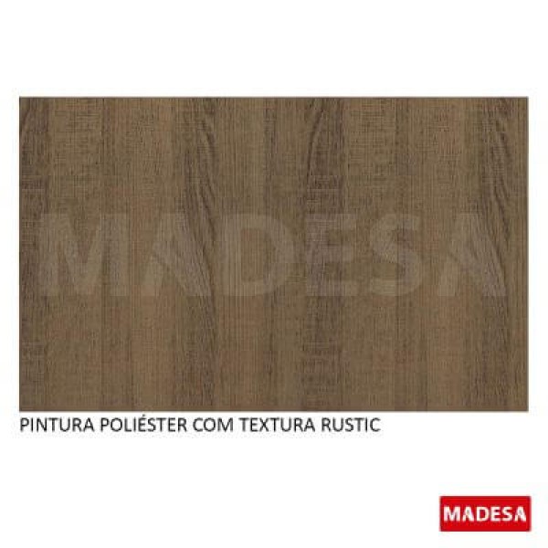 Encontraproduto.com.br - Mesa de Jantar Madesa com Tampo de Madeira 5231 Rustic