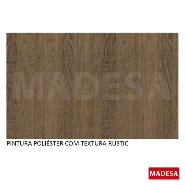 Encontraproduto.com.br - Mesa de Jantar Madesa com Tampo de Madeira 5329 Rustic