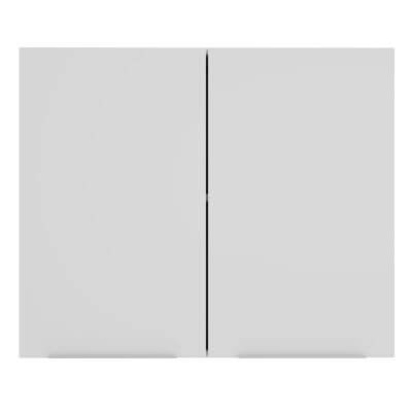 Encontraproduto.com.br - Armário Aéreo Madesa Stella 80cm 2 Portas Branco
