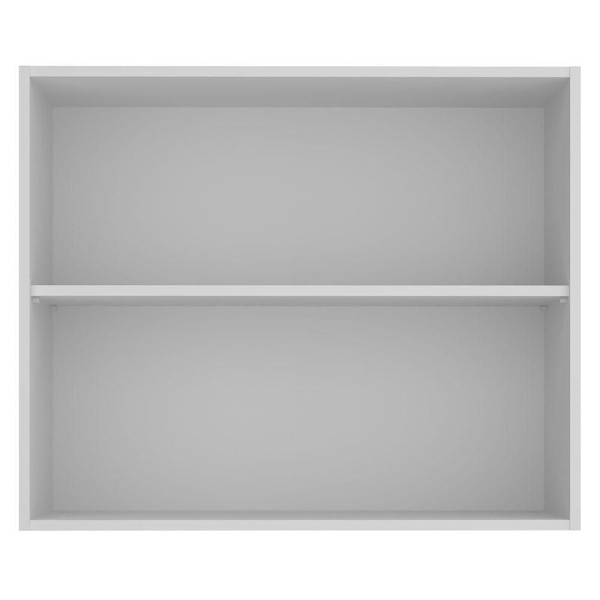 Encontraproduto.com.br - Armário Aéreo Madesa Stella 80cm 2 Portas Branco