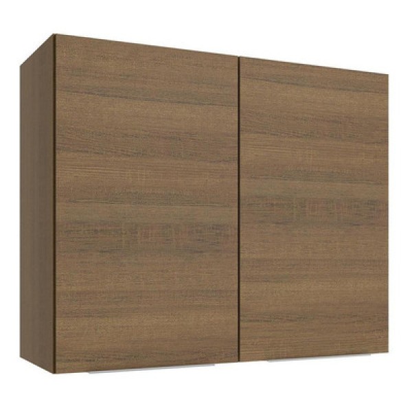 Encontraproduto.com.br - Armário Aéreo Madesa Stella 80 Cm 2 Portas - Rustic G258005zte