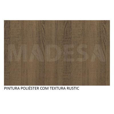 Encontraproduto.com.br - Quarto Completo com Guarda-Roupa Luke 2 Portas com Espelho e Cabeceira com 2 Mesas de Cabeceira Madesa Rustic