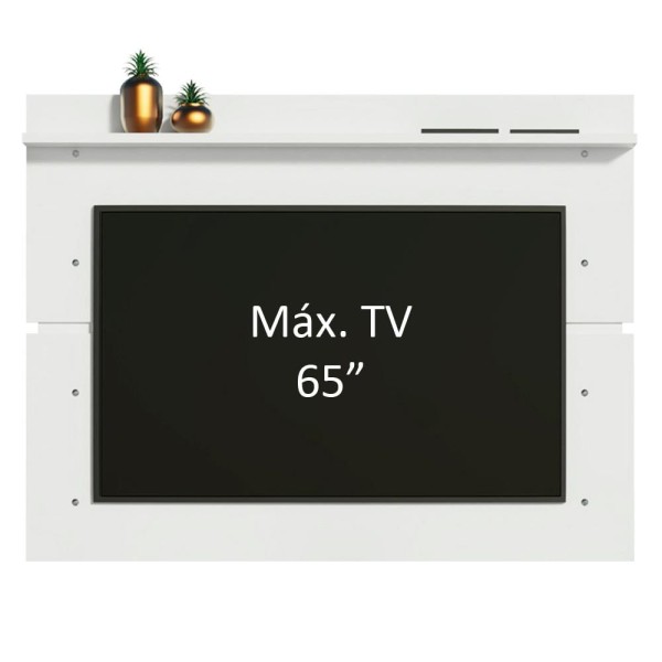 Encontraproduto.com.br - Painel para TV até 65 Polegadas Madesa Branco