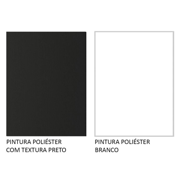 Encontraproduto.com.br - Guarda-Roupa Solteiro Madesa Dallas Plus 2 Portas de Correr com Espelho 4 Gavetas Preto/Branco