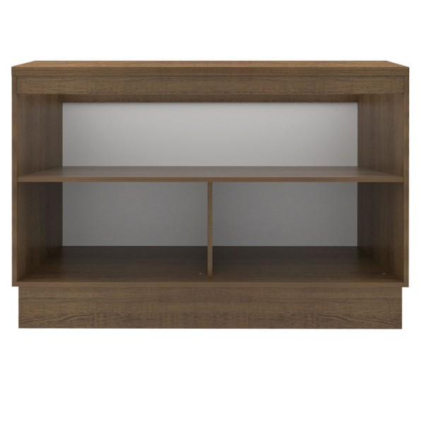 Encontraproduto.com.br - Balcão de Pia Madesa Glamy 120 cm 2 Portas (Com Tampo) Rustic