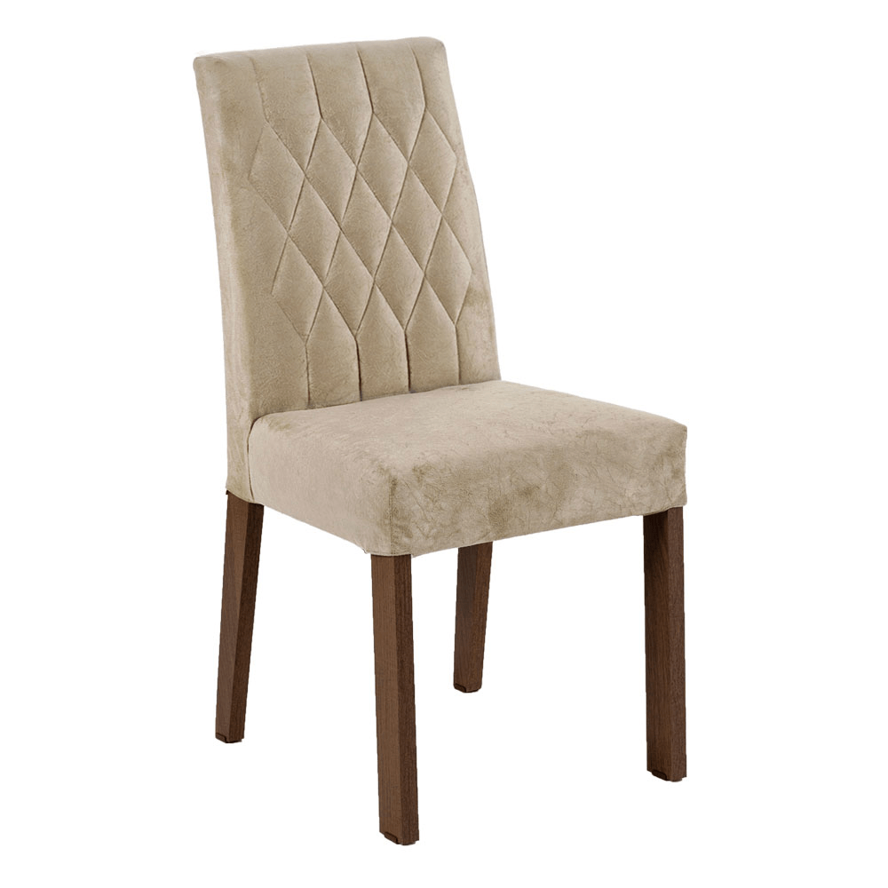 Encontraproduto.com.br - Conjunto Sala de Jantar Mesa Tampo de Madeira 6 Cadeiras Rustic/Imperial Allegro Madesa