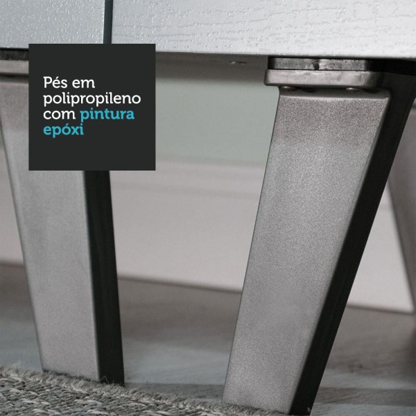 Encontraproduto.com.br - Armário de Cozinha Completa de Canto 445cm Cinza Nice Madesa 02