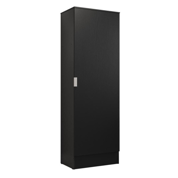 Encontraproduto.com.br - Armário Multiuso 60 Cm 1 Porta Madesa Preto