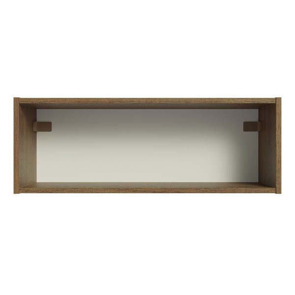 Encontraproduto.com.br - Armário Aéreo Com Nicho Aberto 60cm Rustic Emilly Madesa