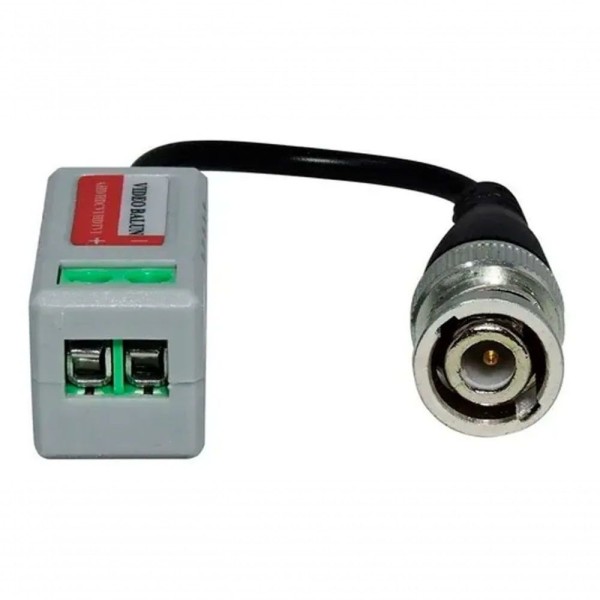 Encontraproduto.com.br - 2 Par Video Balun Passivo Cftv Conversor Utp Hd Ahd-tvi-cvi
