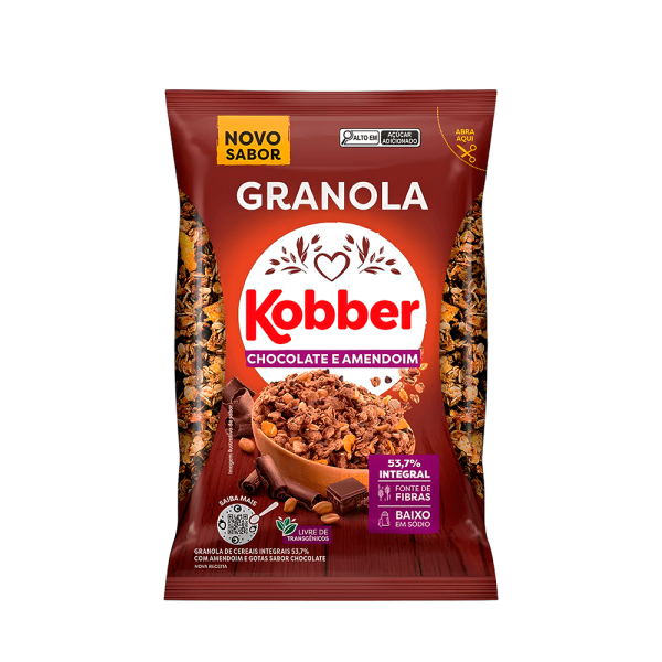 Encontraproduto.com.br - Granola Light Cacau Kobber Pacote 250 g