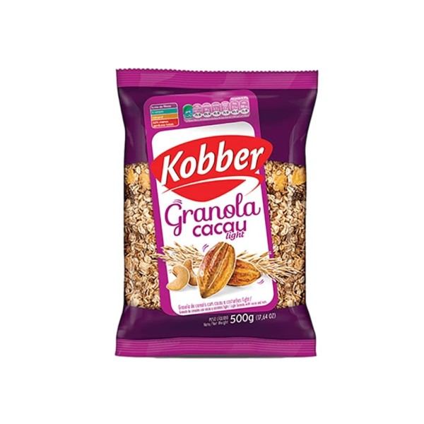 Encontraproduto.com.br - Granola com Cacau Light Kobber 500g
