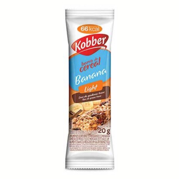 Encontraproduto.com.br - Barra de cereais com banana light Kobber 60g