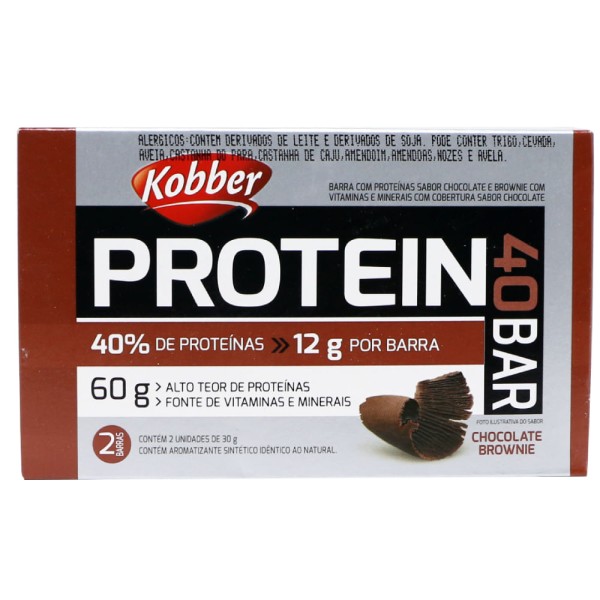 Encontraproduto.com.br - Barra De Proteina Chocolate E Cookies Classic Kobber 60g
