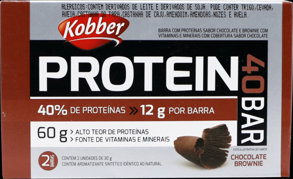Encontraproduto.com.br - Barra De Proteina Chocolate E Cookies Classic Kobber 60g