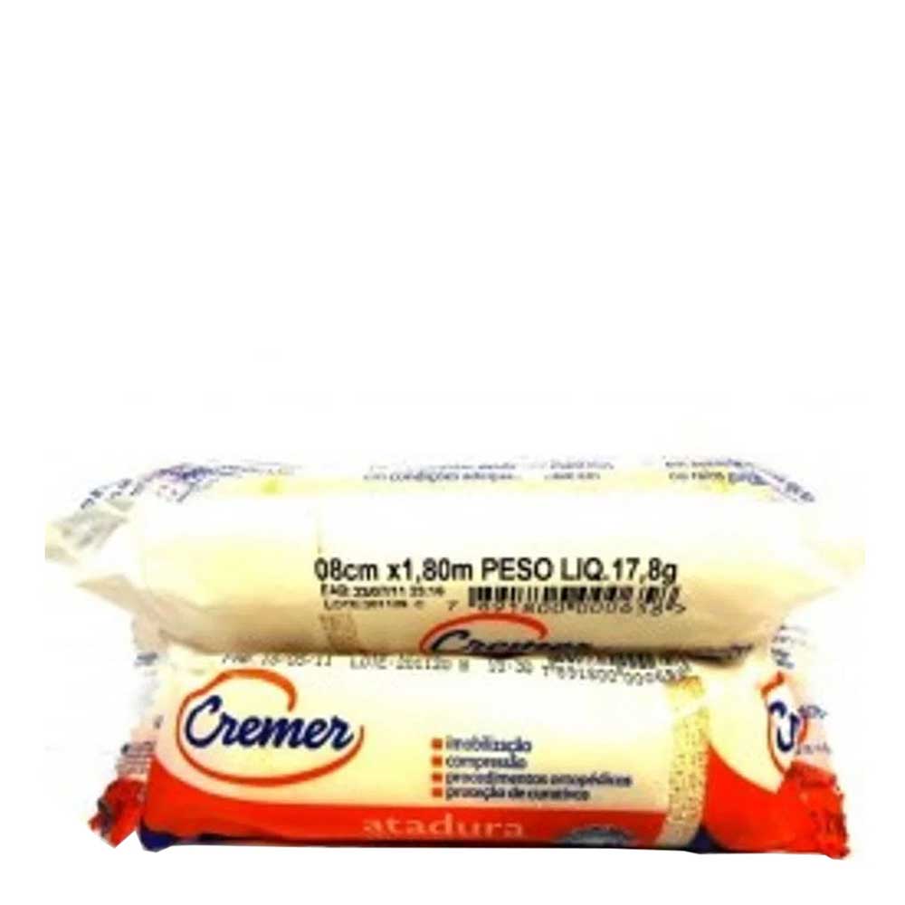 Encontraproduto.com.br - Atadura Cremer Cysne Crepe 8cm x 1,8m
