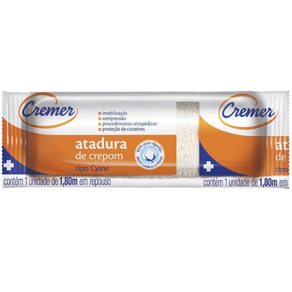 Encontraproduto.com.br - Atadura de Crepom tipo Cysne Cremer 10cm