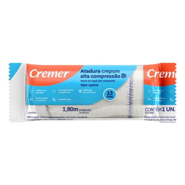 Atadura Crepom Cremer Cysne 30Cmx1,80Mt - Cremer