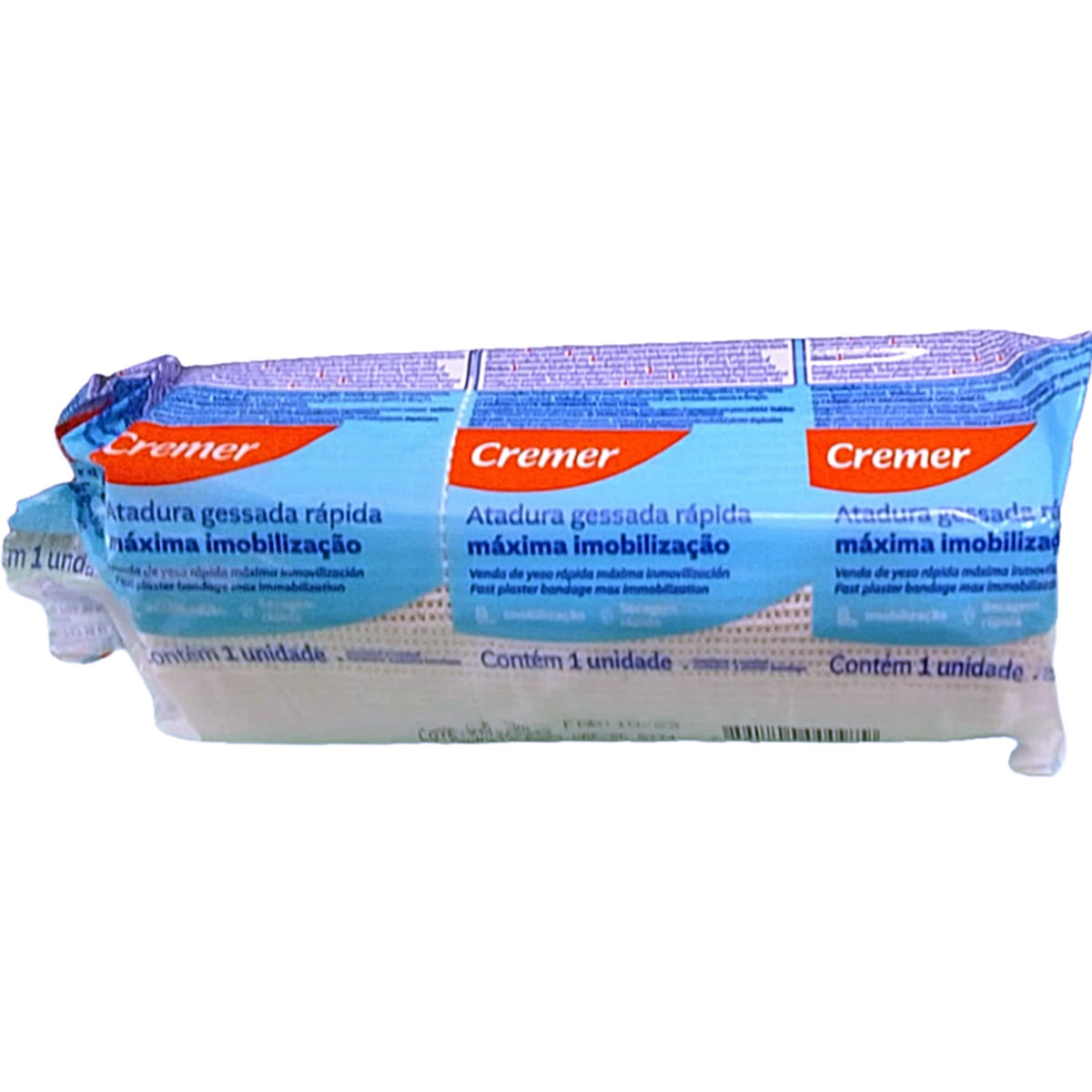 Encontraproduto.com.br - Atadura Gessada Rápida Cremer 08cmX2m - unidade