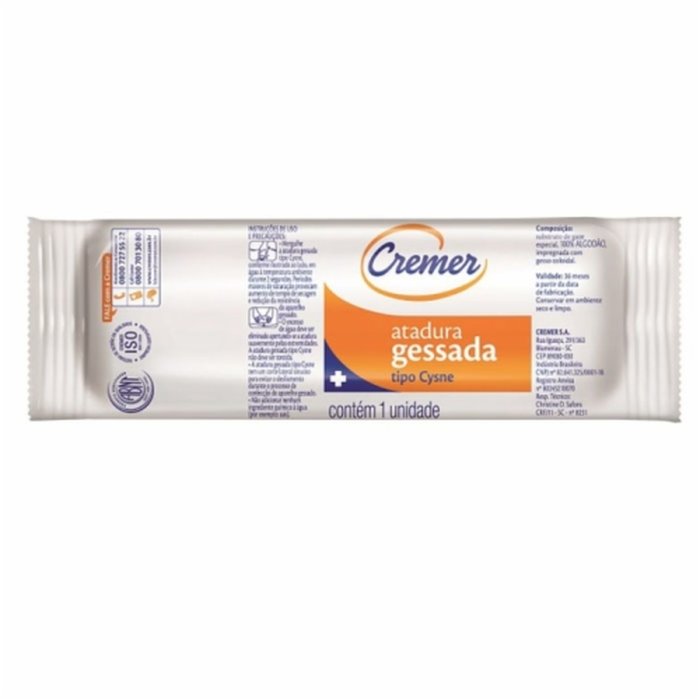 Encontraproduto.com.br - Atadura Gessada Rápida Cremer 10cmX3m - unidade
