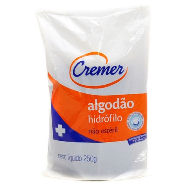 Encontraproduto.com.br - Algodão Hidrófilo Cremer Rolo 500g
