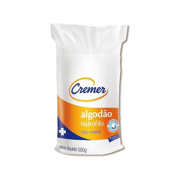 Encontraproduto.com.br - Algodão Hidrófilo Cremer Rolo 500g