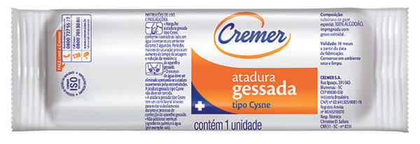 Encontraproduto.com.br - Atadura Gessada 20x40 C/20 Cysne - Cremer