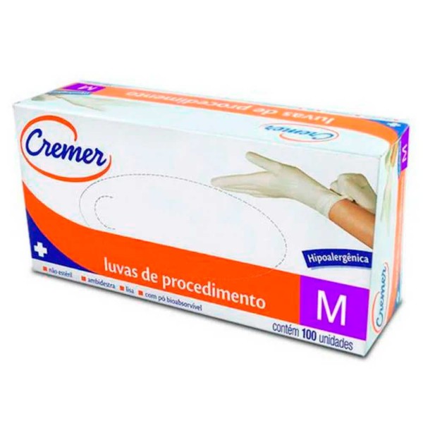 Encontraproduto.com.br - Procedimento Luvas M C/100 - Cremer @