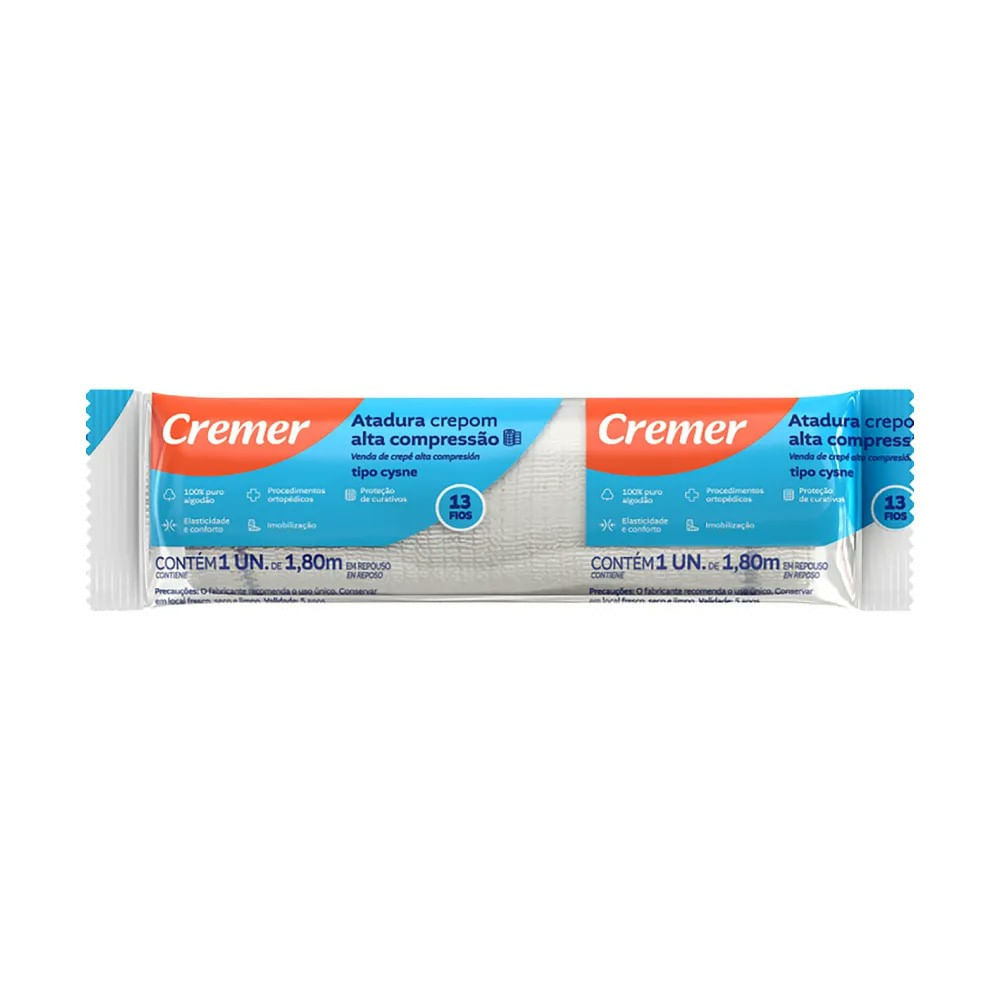 Encontraproduto.com.br - Atadura Crepe Cysne 10cm