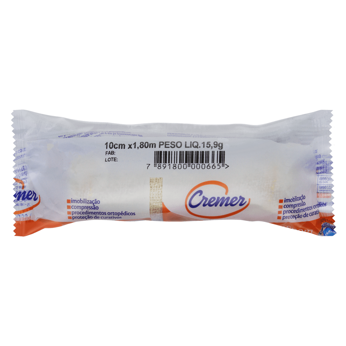 Encontraproduto.com.br - Atadura Crepe Cysne 10cm