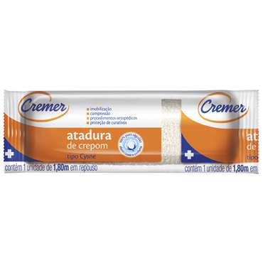 Encontraproduto.com.br - Atadura Crepe Cremer 12cm