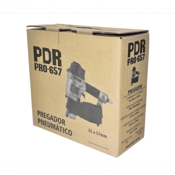 Encontraproduto.com.br - Pregador De Paletes Pregos 32 A 57Mm Pro-657 Pdr Pro